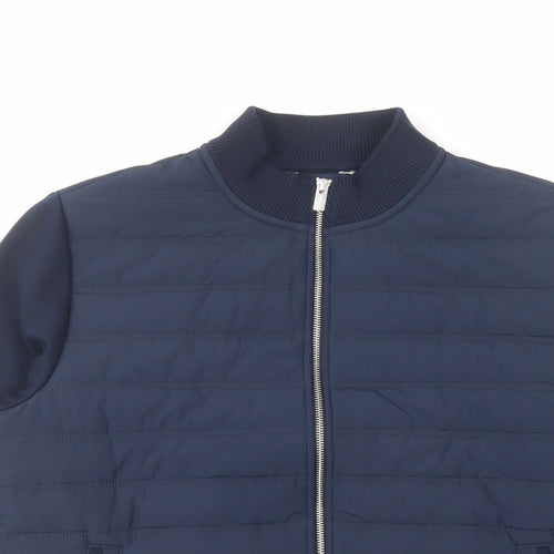 Autograph Mens Blue Jacket Size M Zip