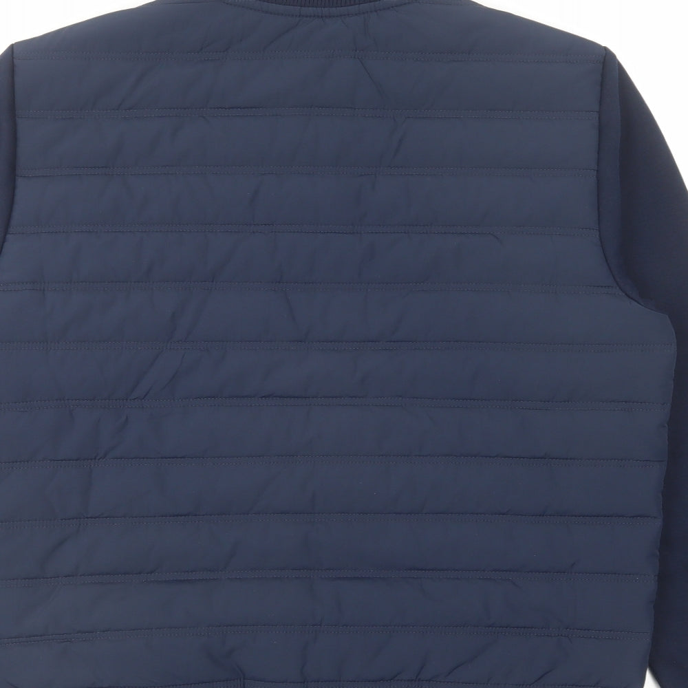 Autograph Mens Blue Jacket Size M Zip