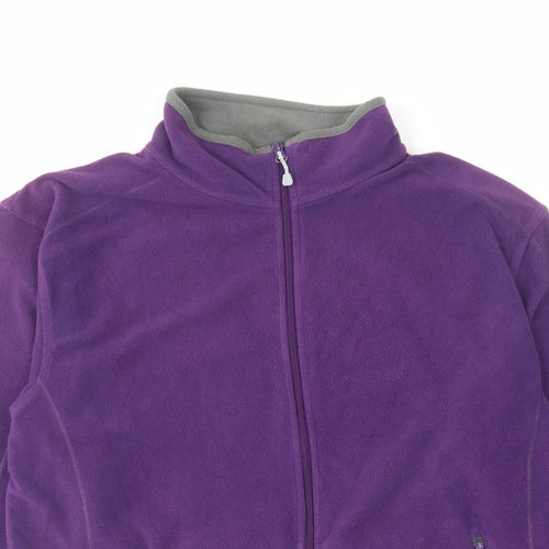 Stand out Womens Purple Jacket Size L Zip