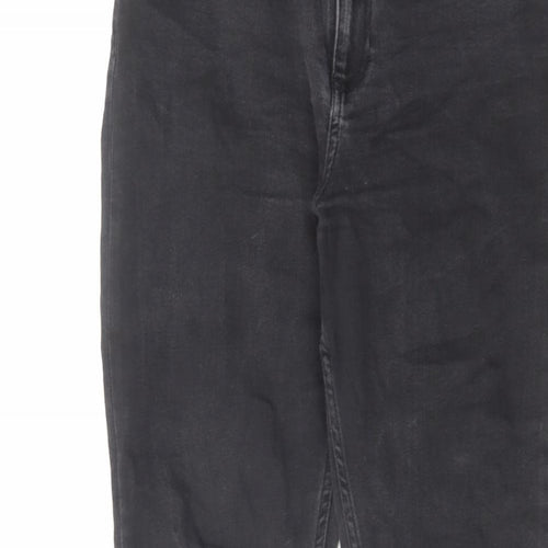 Reclaimed Vintage Womens Black Cotton Skinny Jeans Size 30 in L29 in Regular Zip