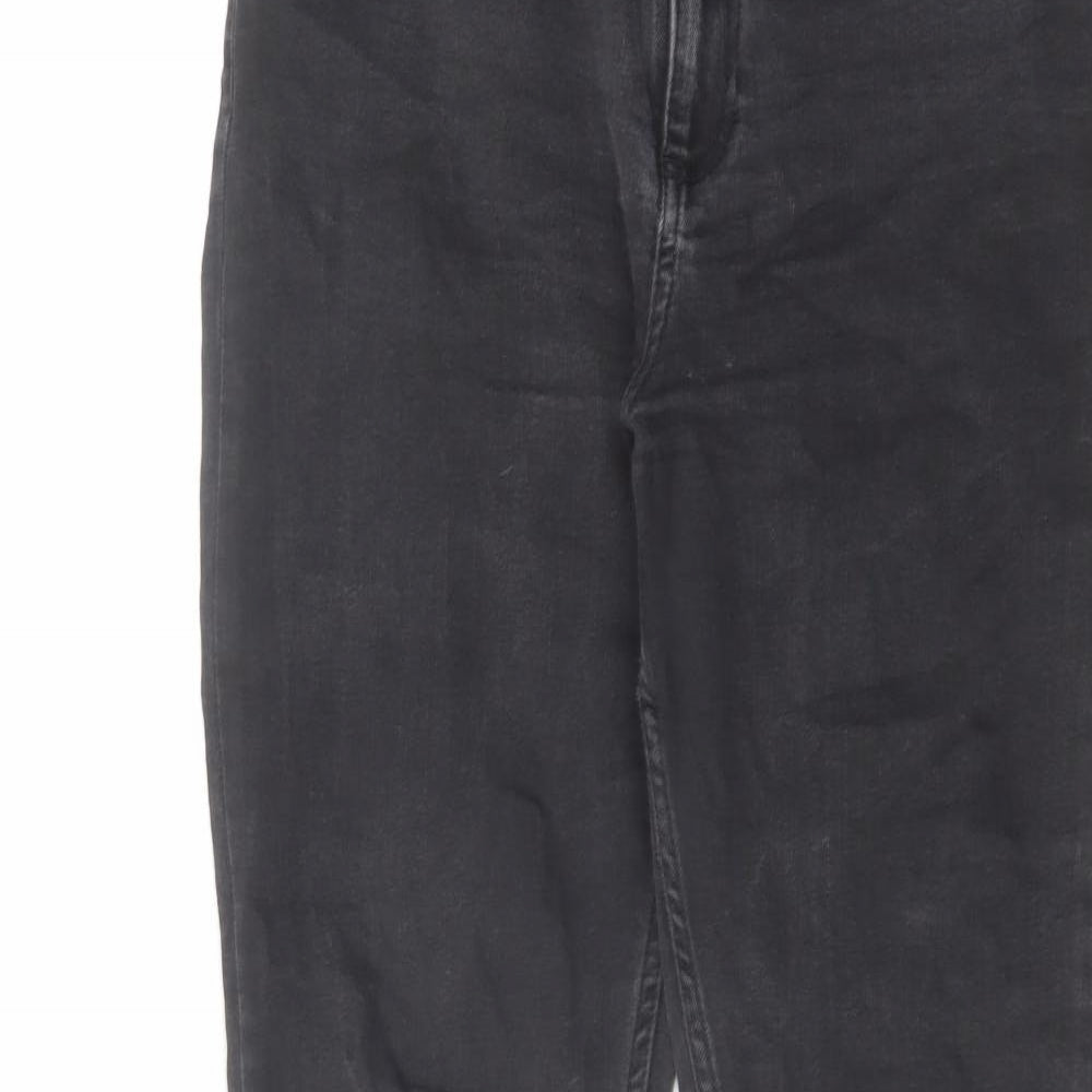 Reclaimed Vintage Womens Black Cotton Skinny Jeans Size 30 in L29 in Regular Zip