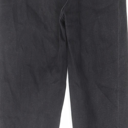 Reclaimed Vintage Womens Black Cotton Skinny Jeans Size 30 in L29 in Regular Zip