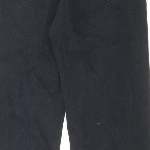 Diesel Mens Black Cotton Straight Jeans Size 31 in L30 in Regular Button