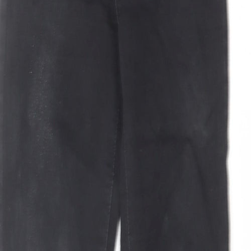 Levi's Womens Black Cotton Skinny Jeans Size 24 in L32 in Regular Zip