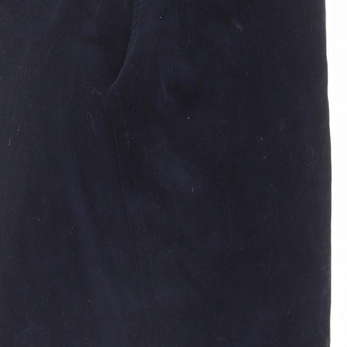 George Womens Blue Cotton Jegging Trousers Size 10 L28 in Regular