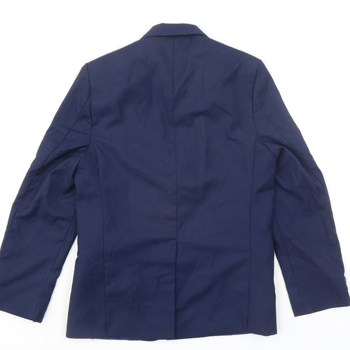 VivaKi Boys Blue Jacket Size 8 Years Button - Suit Jacket