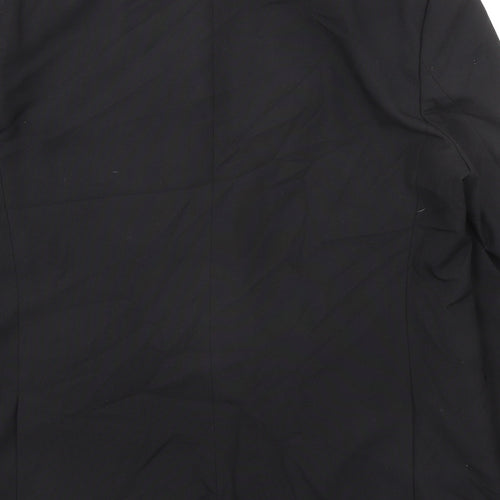 Thomas Nash Mens Black Polyester Jacket Suit Jacket Size 42 Regular
