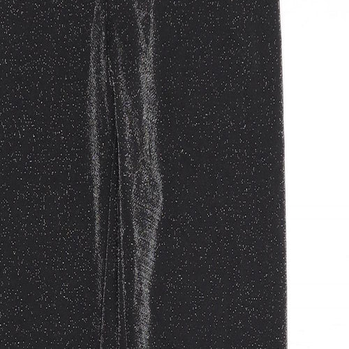 Marks and Spencer Womens Black Viscose Carrot Leggings Size 6 L29 in