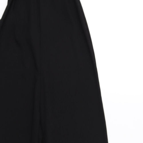 Miss Selfridge Womens Black Polyester Jumpsuit One-Piece Size 6 L22 in Pullover
