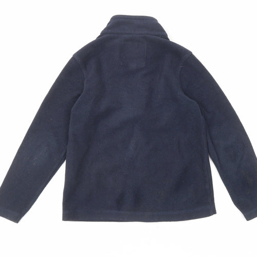 Regatta Boys Blue Polyester Pullover Sweatshirt Size 7-8 Years Zip