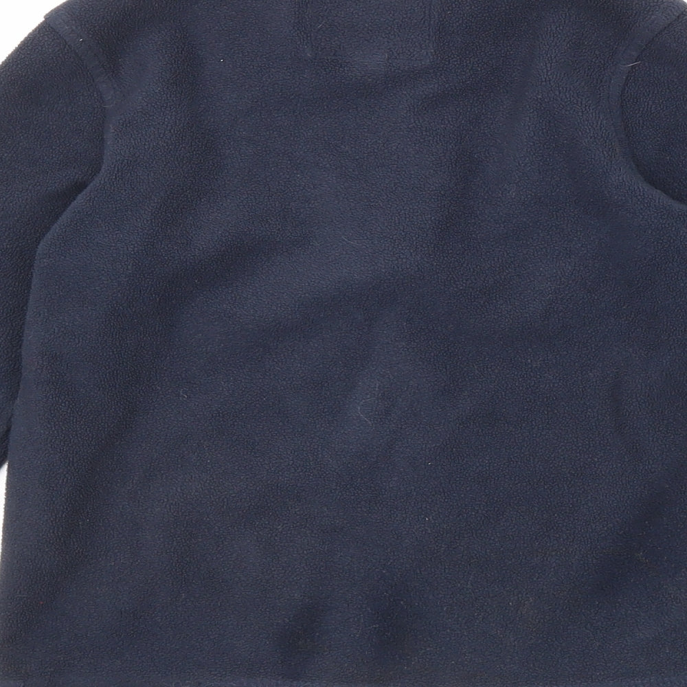 Regatta Boys Blue Polyester Pullover Sweatshirt Size 7-8 Years Zip