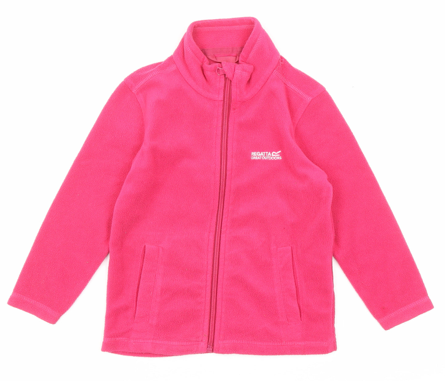 Regatta Girls Pink Jacket Coat Size 3-4 Years Zip