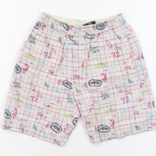 Ecko Unltd. Boys Multicoloured Geometric Cotton Bermuda Shorts Size 4-5 Years L6 in Regular