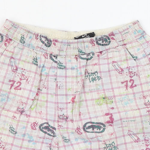 Ecko Unltd. Boys Multicoloured Geometric Cotton Bermuda Shorts Size 4-5 Years L6 in Regular