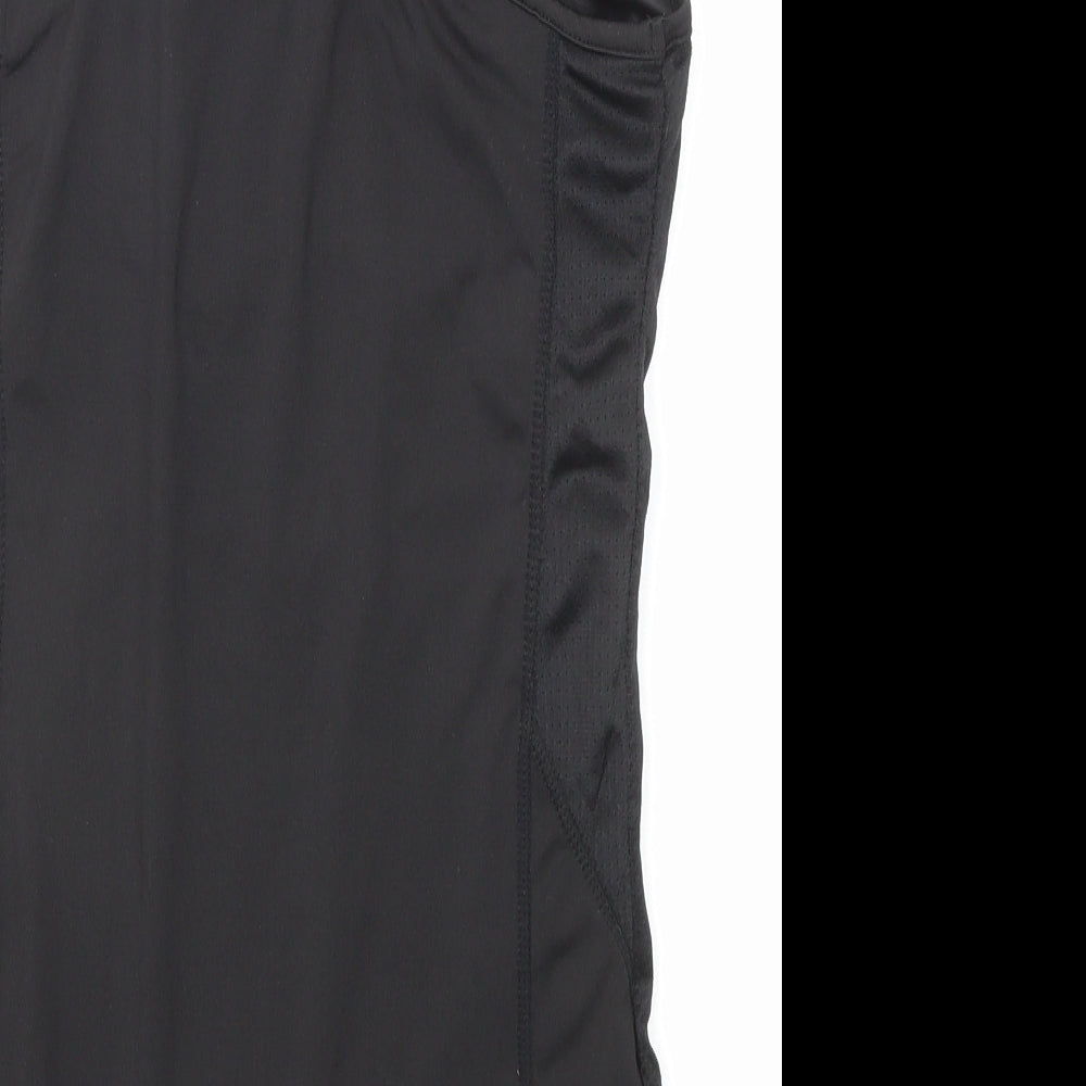 Karrimor Womens Black Polyester Basic Tank Size 10 Round Neck Pullover