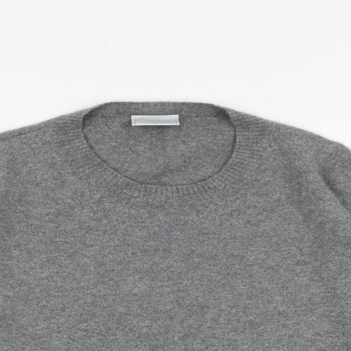Cotswold Collection Womens Grey Round Neck Wool Pullover Jumper Size XL