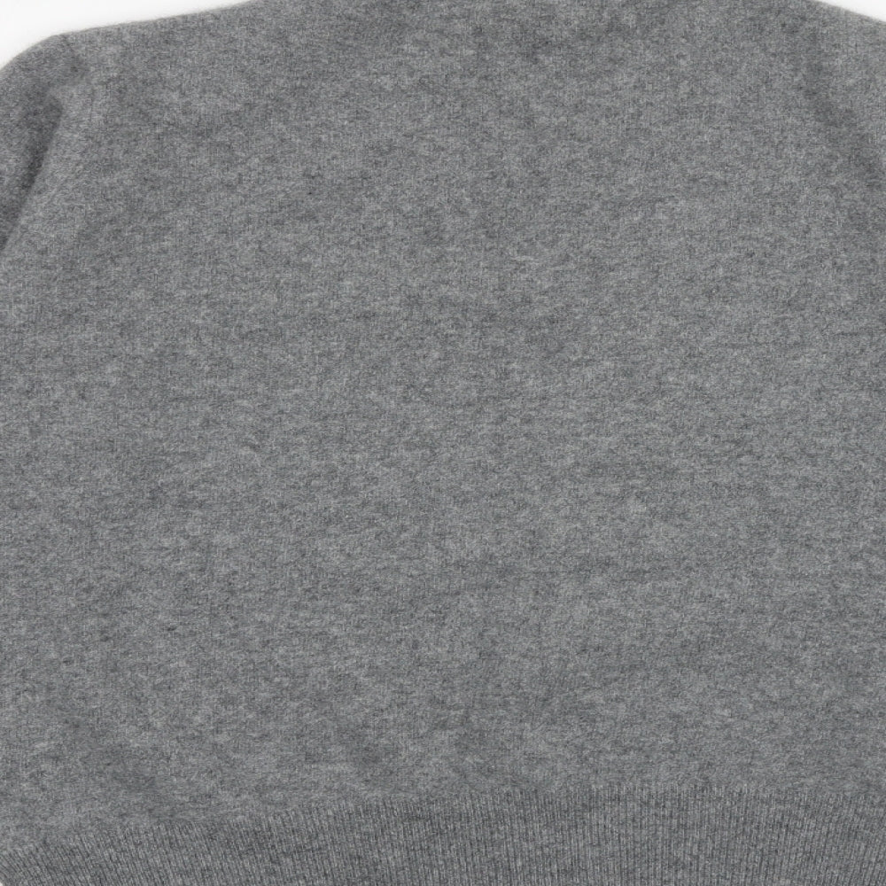 Cotswold Collection Womens Grey Round Neck Wool Pullover Jumper Size XL