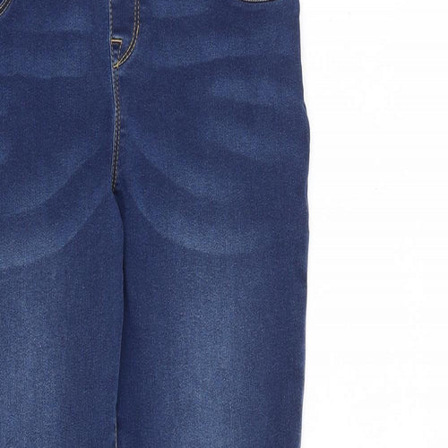 George Womens Blue Cotton Jegging Jeans Size 12 L28 in Regular