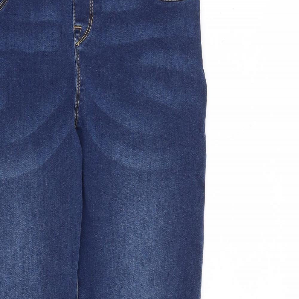 George Womens Blue Cotton Jegging Jeans Size 12 L28 in Regular