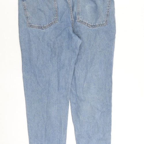 ASOS Mens Blue Cotton Tapered Jeans Size 33 in L30 in Regular Zip