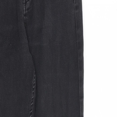 Glassons Womens Grey Cotton Skinny Jeans Size 6 L26 in Regular Zip - Ankle Zip