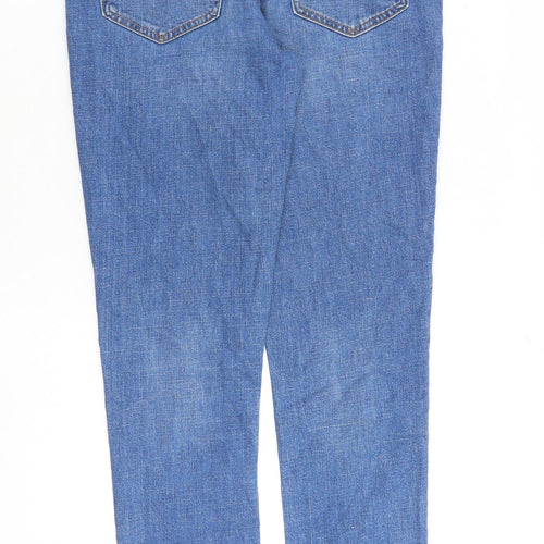 Gap Womens Blue Cotton Skinny Jeans Size 28 in L30 in Regular Zip