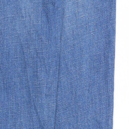 Gap Womens Blue Cotton Skinny Jeans Size 28 in L30 in Regular Zip