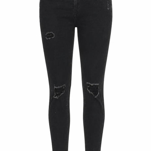 Very Womens Black Cotton Skinny Jeans Size 26 in L33 in Slim Zip