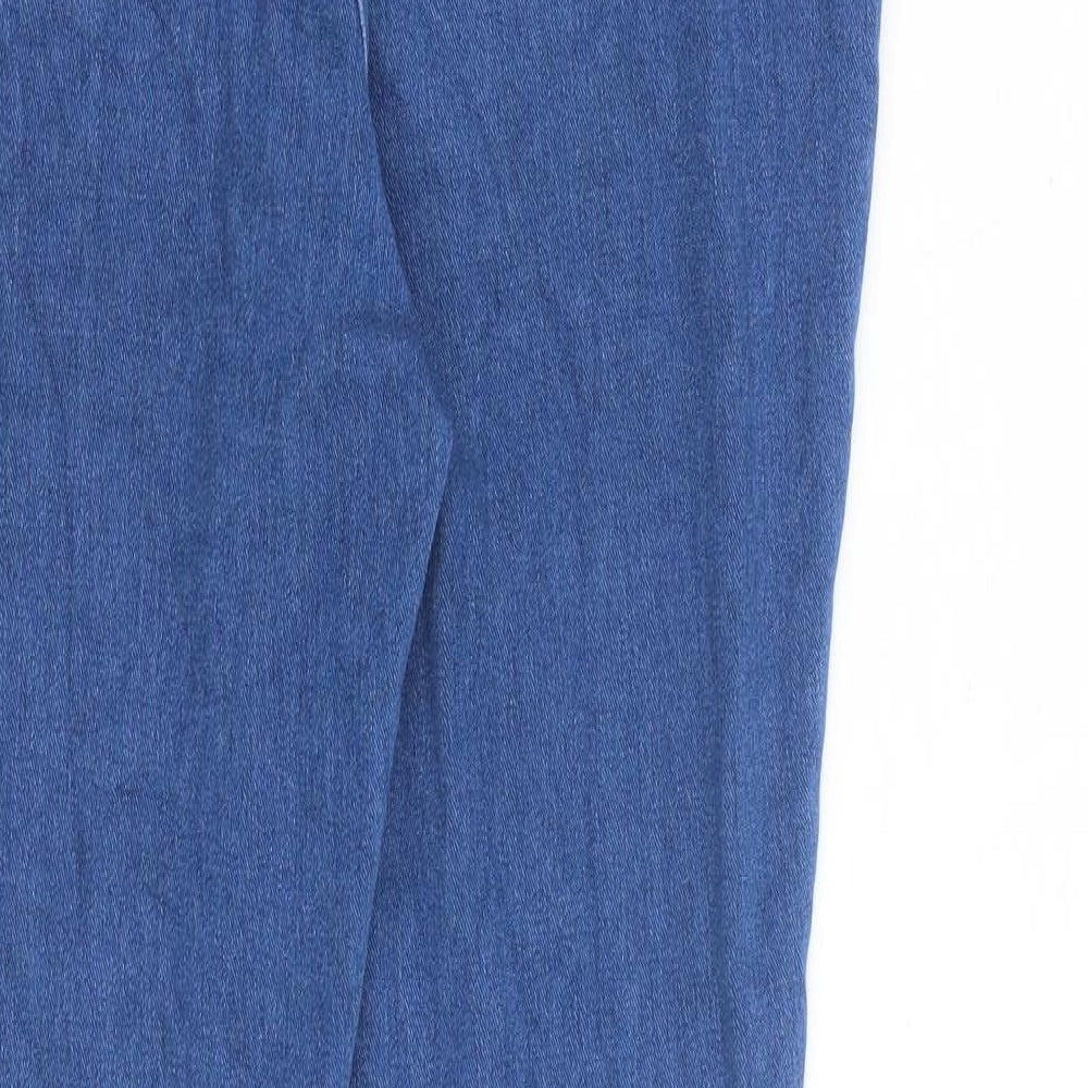NEXT Womens Blue Cotton Jegging Jeans Size 16 L30 in Regular