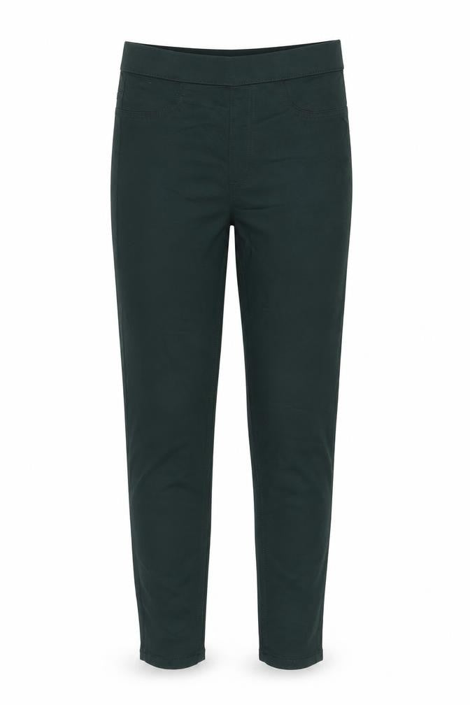 Marks and Spencer Womens Green Cotton Jegging Jeans Size 6 L26 in Regular