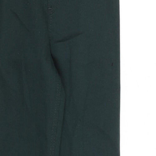 Marks and Spencer Womens Green Cotton Jegging Jeans Size 6 L26 in Regular