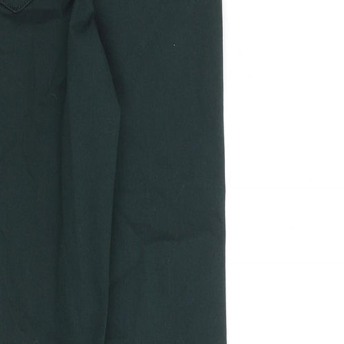 Marks and Spencer Womens Green Cotton Jegging Jeans Size 6 L26 in Regular
