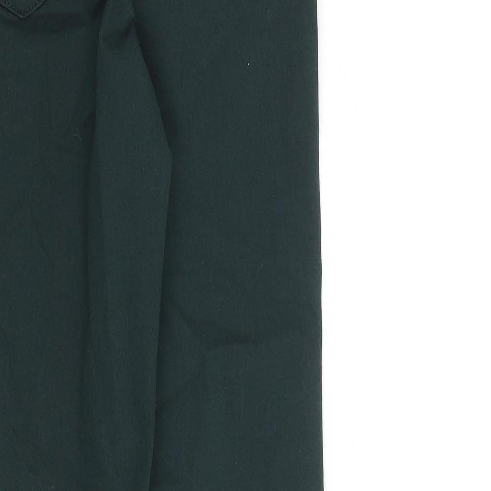 Marks and Spencer Womens Green Cotton Jegging Jeans Size 6 L26 in Regular