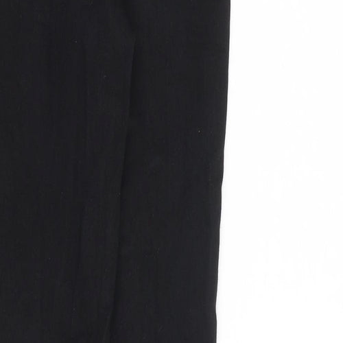 Marks and Spencer Womens Black Cotton Skinny Jeans Size 8 L30 in Slim Zip