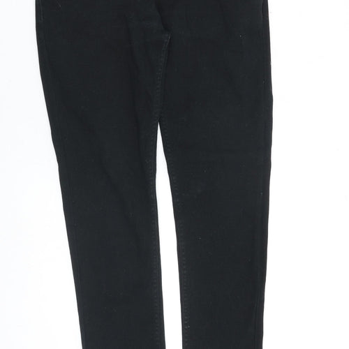 Denim & Co. Mens Black Cotton Skinny Jeans Size 30 in L32 in Regular Zip