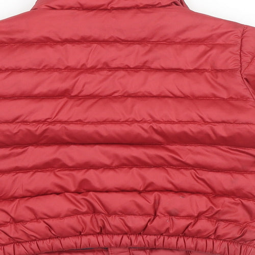 Patagonia Baby Red Puffer Jacket Coat Size 12 Months Zip