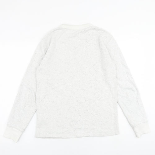 Gap Mens Grey Cotton Pullover Sweatshirt Size S