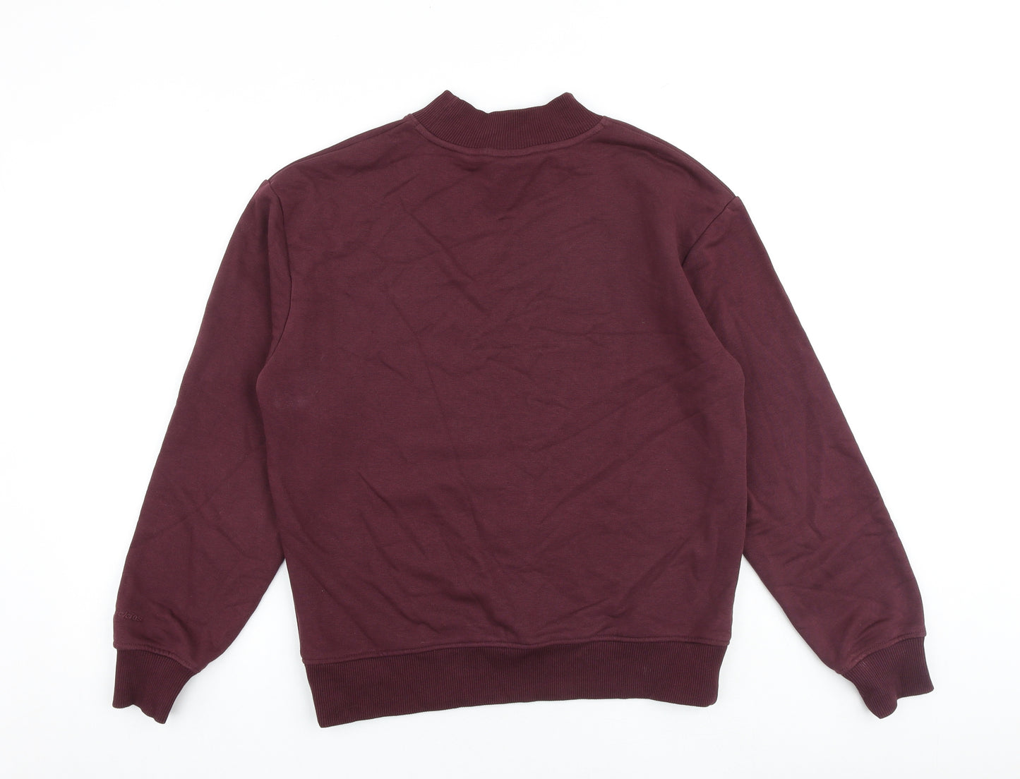 Dickies Mens Red Cotton Pullover Sweatshirt Size S