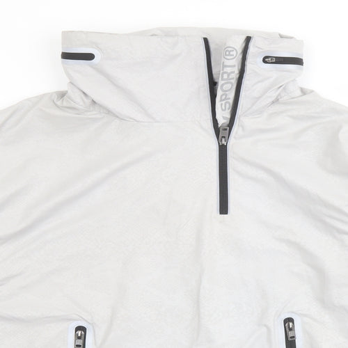 Superdry Mens Grey Jacket Size L Zip