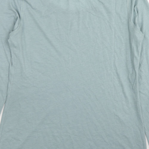 NEXT Womens Blue Cotton Basic T-Shirt Size 16 Round Neck