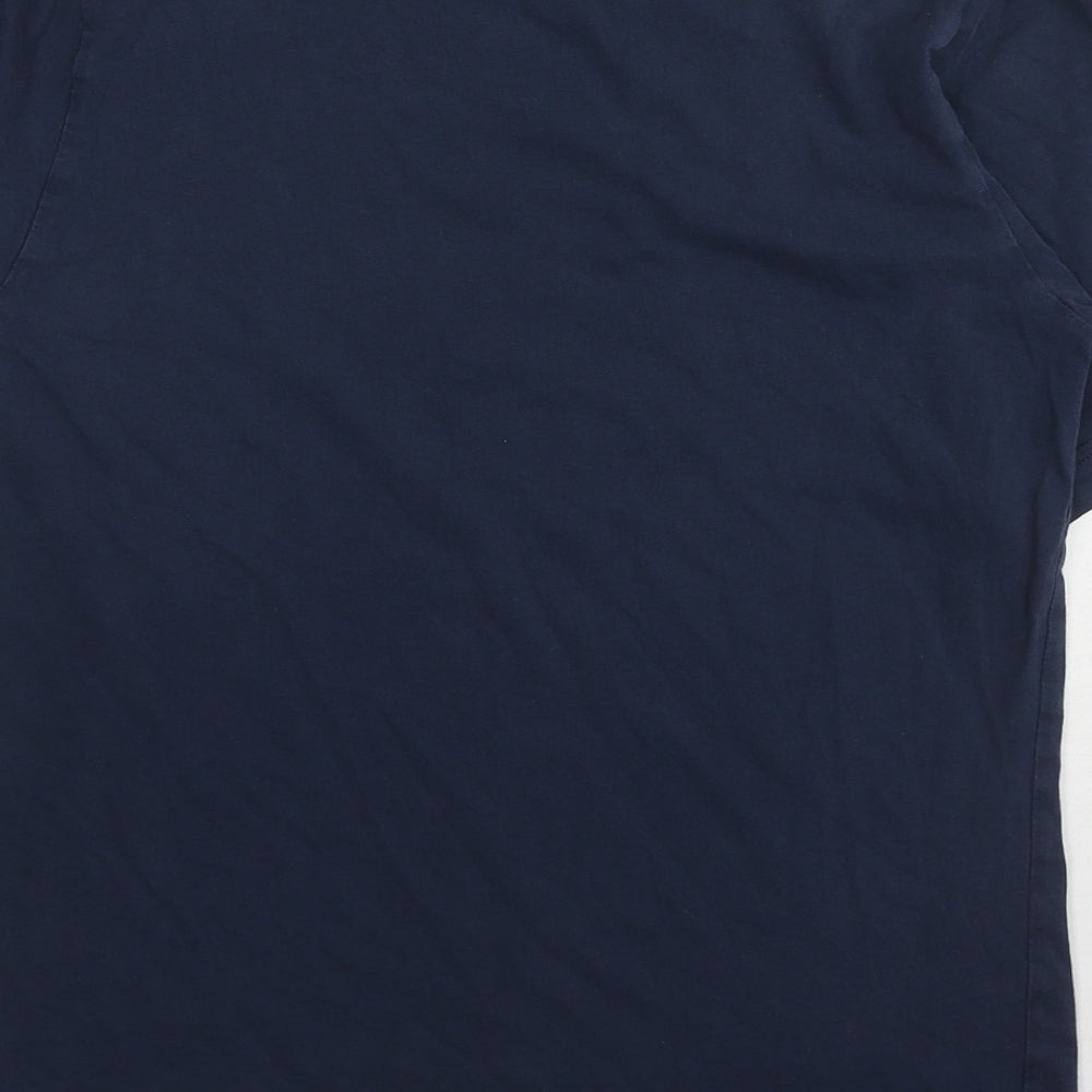 Nike Womens Black Cotton Basic T-Shirt Size S Round Neck - Unisex, Just Do It.