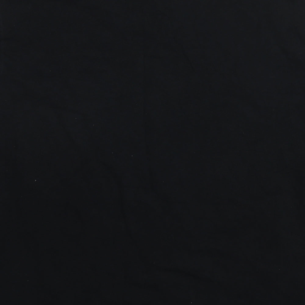 NEXT Womens Black Cotton Basic Blouse Size XL Round Neck