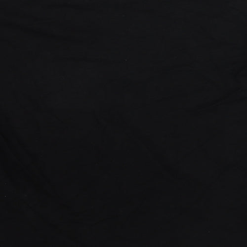 Wallis Womens Black Viscose Basic Blouse Size 16 V-Neck