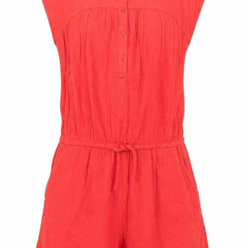 Gap Girls Red Cotton Playsuit One-Piece Size 2XL L4 in Button