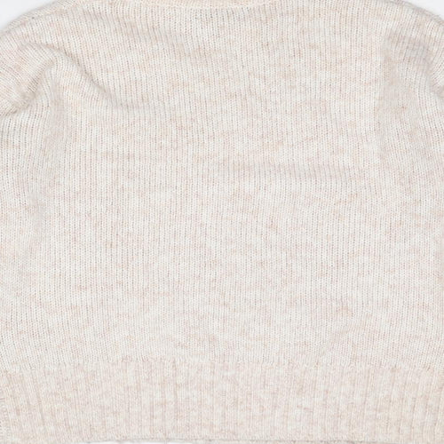 Banana Republic Womens Pink Roll Neck Polyester Pullover Jumper Size XS