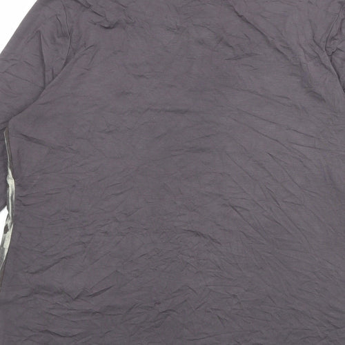 Laura Ashley Womens Multicoloured Geometric Viscose Basic Blouse Size 10 Boat Neck - Embellished Neckline