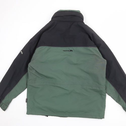 Trespass Mens Green Jacket Size S Zip