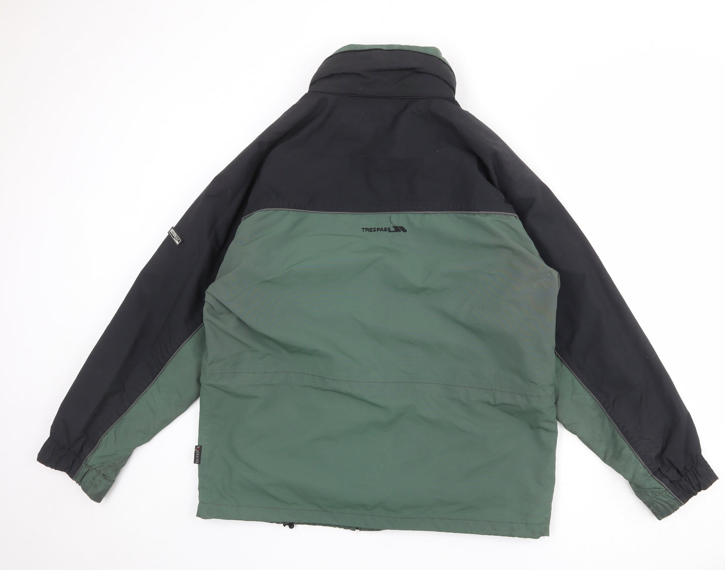 Trespass Mens Green Jacket Size S Zip