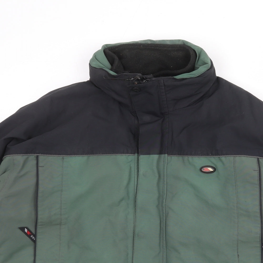 Trespass Mens Green Jacket Size S Zip