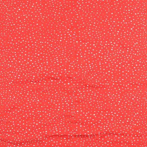 Capsule Womens Red Polka Dot Polyester Basic T-Shirt Size 20 Round Neck
